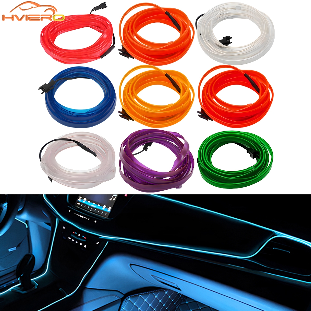 Vape Decoration - 1/2/3/5M Car Interior Atmosphere Lamp Welcome