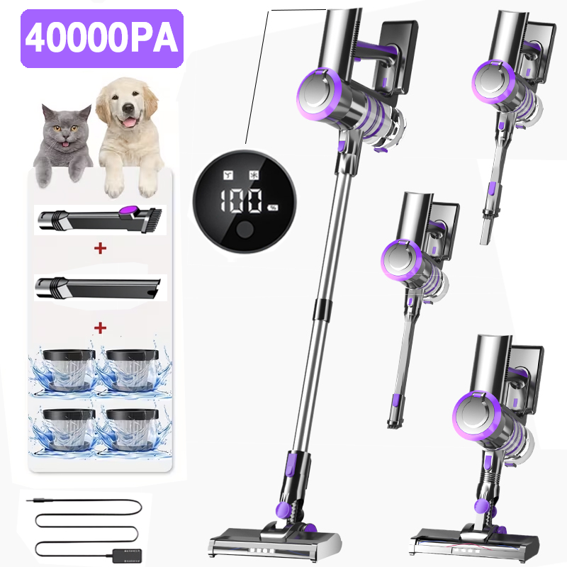 40Kpa Vacuum Cleaner for Home  - Battery Case Storage ulasan dan harga