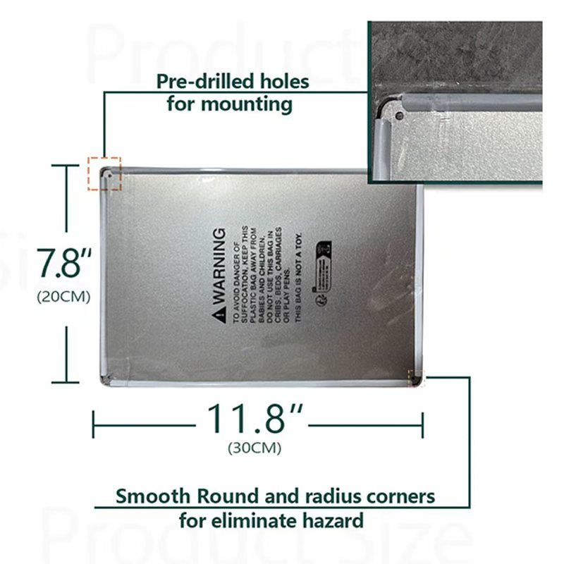 （2D Tin painting）Safety Sign S - Vaping Store ulasan dan harga