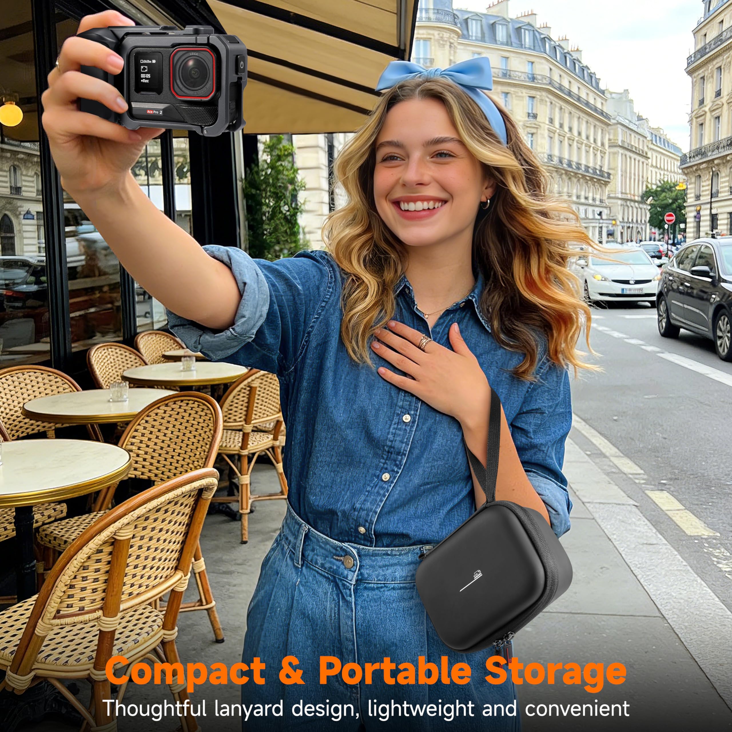 Carrying Case For Insta360 Ace - Battery Case Storage ulasan dan harga