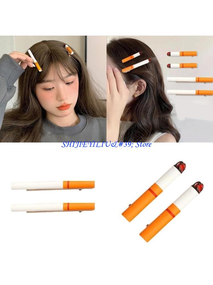 E21F 2PCS Cigarettes Shaped Ha - Vape Decoration ulasan dan harga