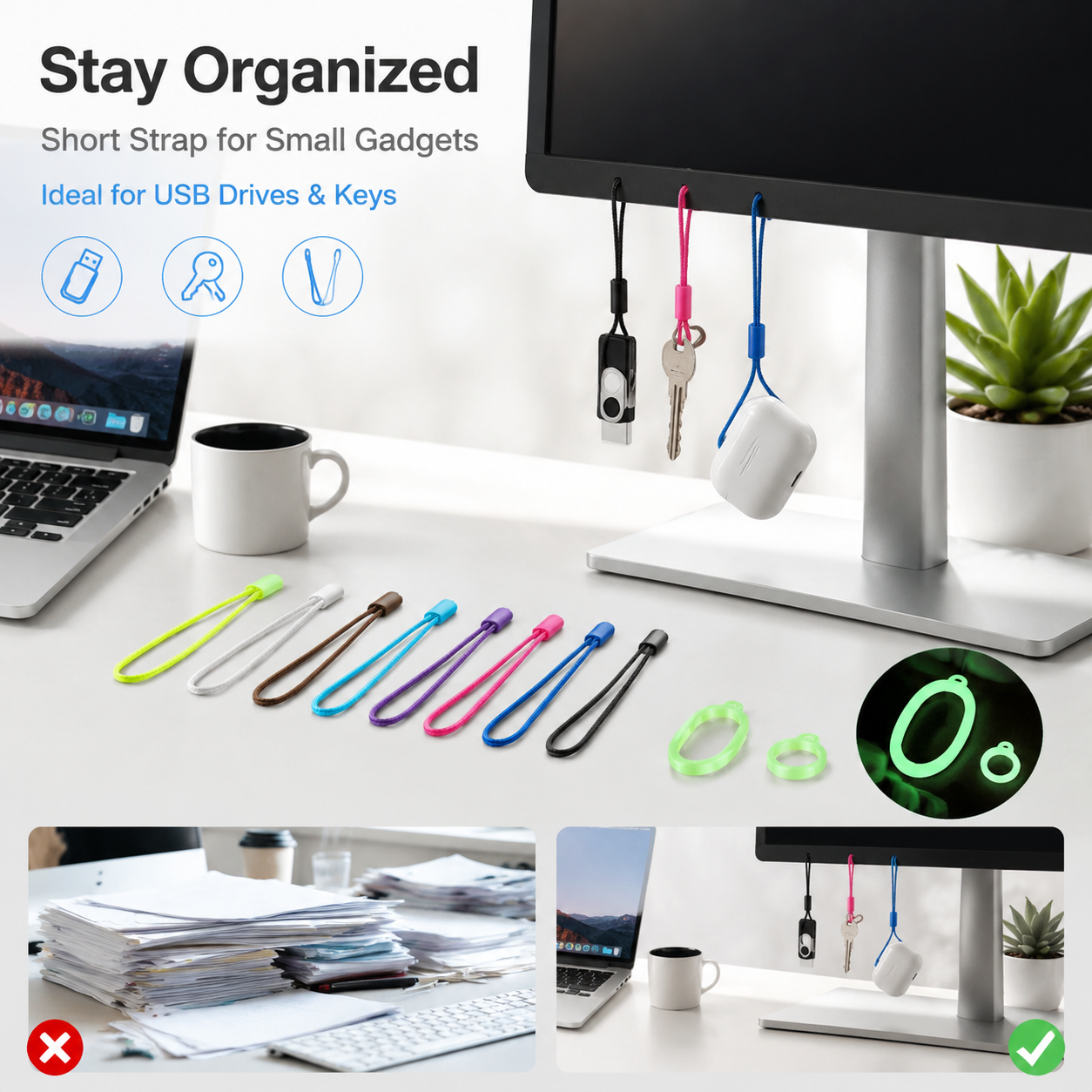 Universal Silicone Lanyard Set - Vape Band Silicone ulasan dan harga
