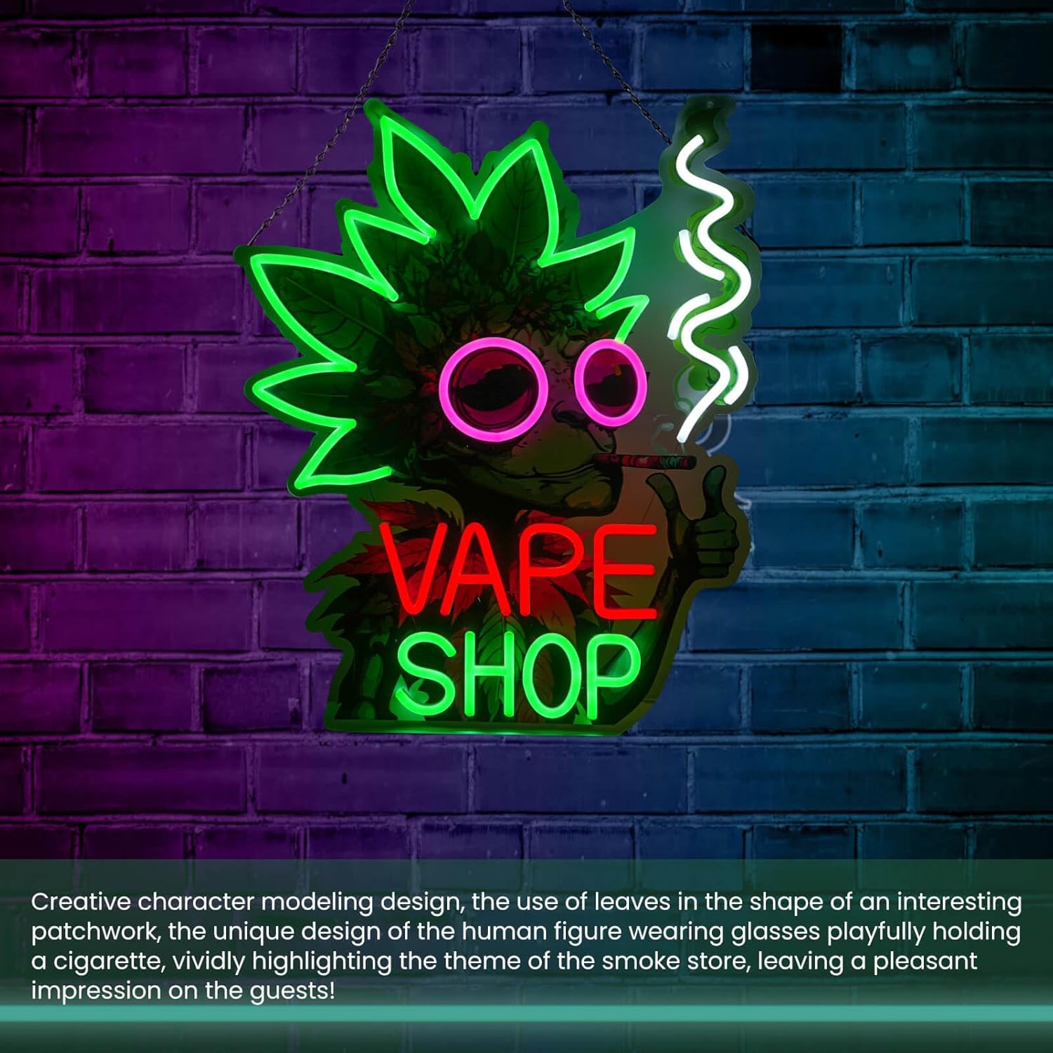 VAPE SHOP Neon Sign Business A - Vaping Store ulasan dan harga