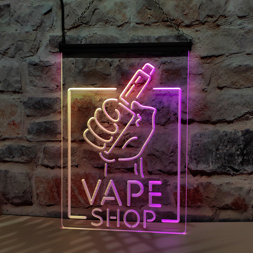 Vape Shop Holding Hand-LED Neo - Vaping Shop ulasan dan harga