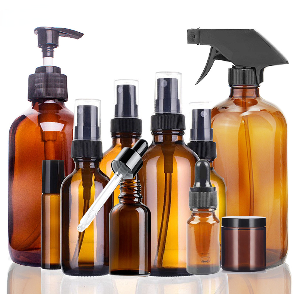 10/15/20/30/50/100/500ml Amber - Juice Bottle Dropper ulasan dan harga