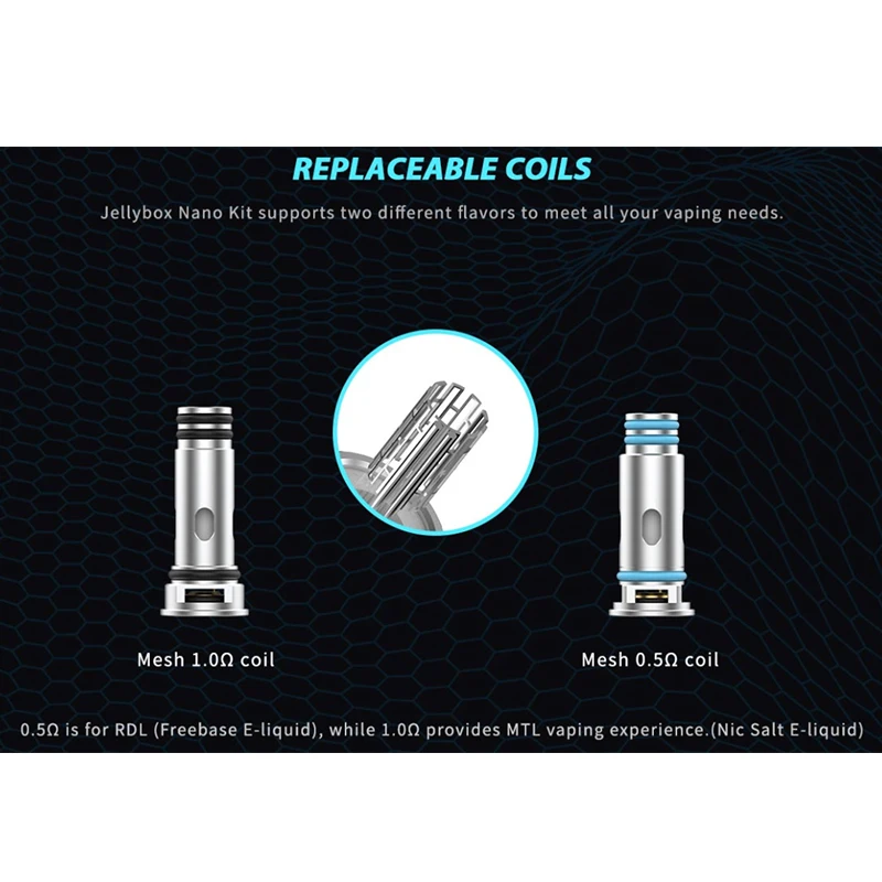 Original Rincoe Jellybox Nano  - Vape Coil Replacement ulasan dan harga